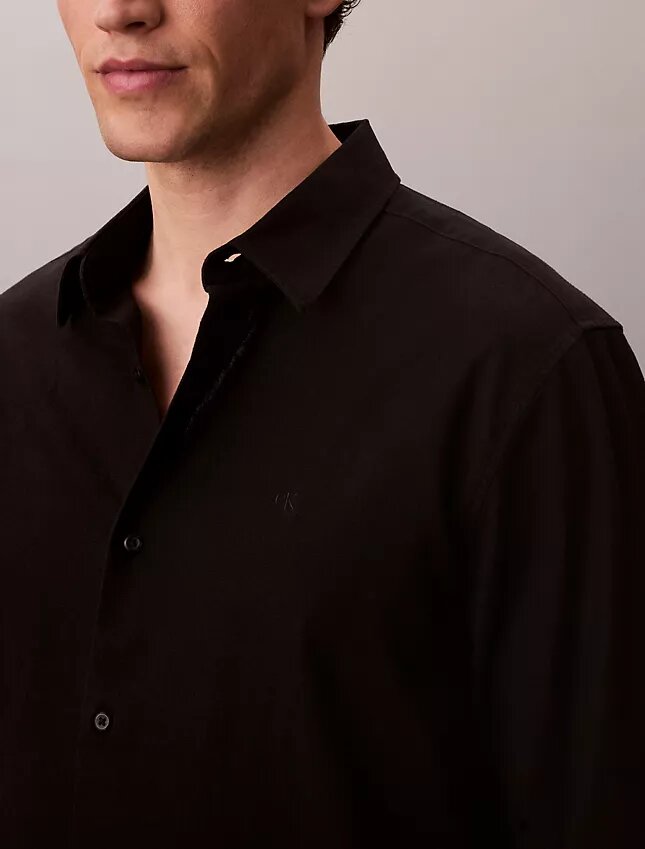 Linen Cotton Classic Button-Down Shirt Linen Cotton Classic Button-Down Shirt