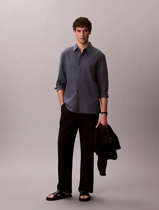 Linen Cotton Classic Button-Down Shirt Linen Cotton Classic Button-Down Shirt