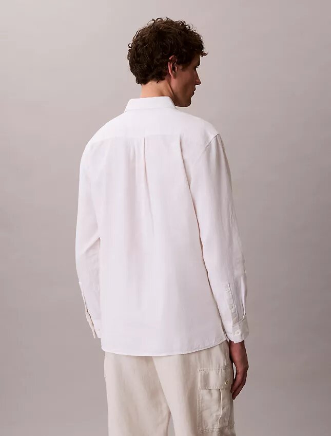 Linen Cotton Classic Button-Down Shirt Linen Cotton Classic Button-Down Shirt