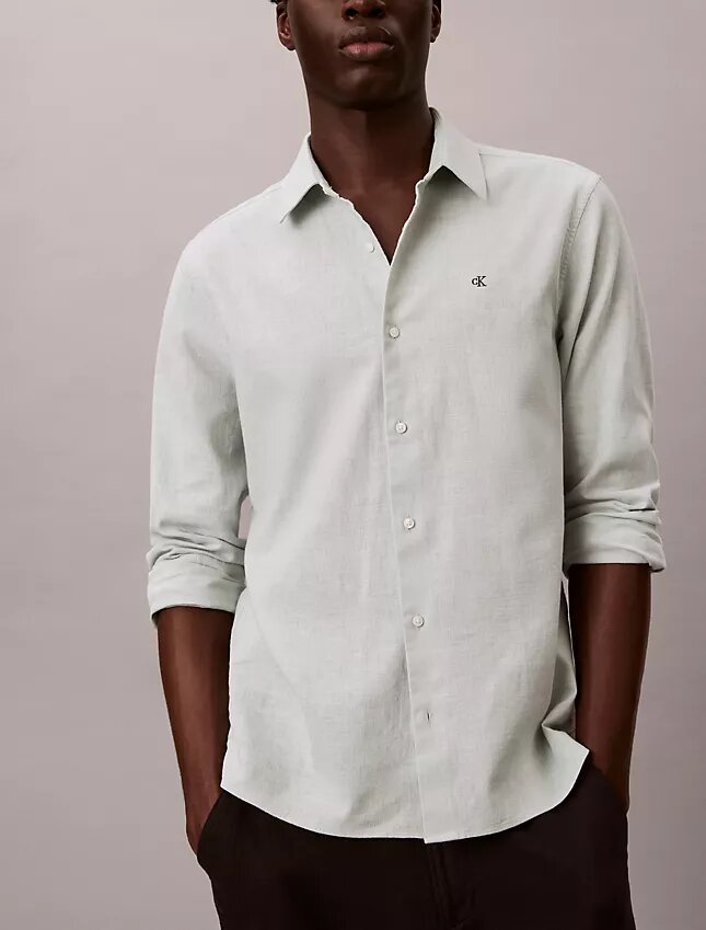 Linen Cotton Classic Button-Down Shirt Linen Cotton Classic Button-Down Shirt