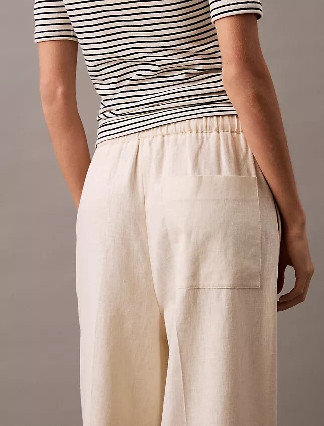 Linen Cotton Drawstring Pants Linen Cotton Drawstring Pants