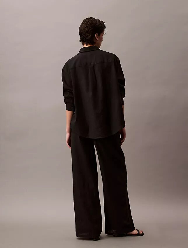 Linen Cotton Pull-On Pants Linen Cotton Pull-On Pants