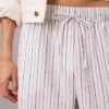 Linen Cotton Pull-On Pants