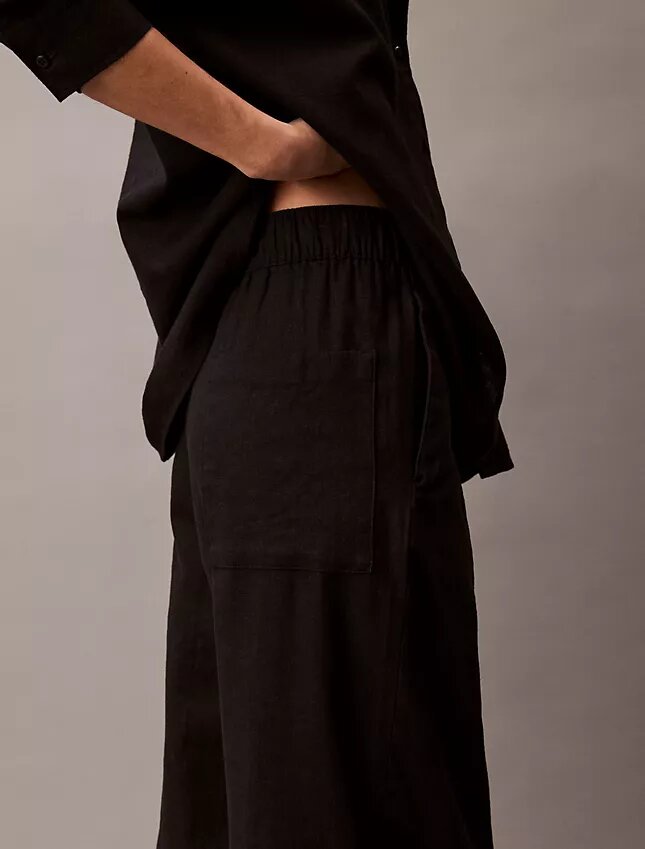 Linen Cotton Pull-On Pants Linen Cotton Pull-On Pants