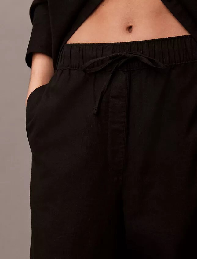 Linen Cotton Pull-On Pants Linen Cotton Pull-On Pants