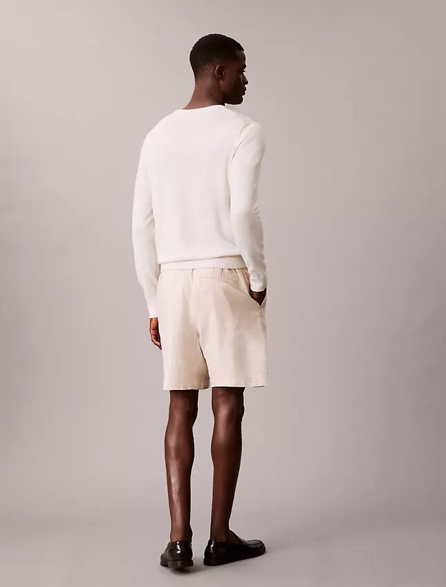 Linen Cotton Pull-On Shorts Linen Cotton Pull-On Shorts