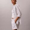 Linen Cotton Pull-On Shorts