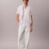 Linen Cotton Short Sleeve Button-Down Shirt Linen Cotton Short Sleeve Button-Down Shirt