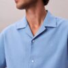 Linen Cotton Short Sleeve Button-Down Shirt Linen Cotton Short Sleeve Button-Down Shirt