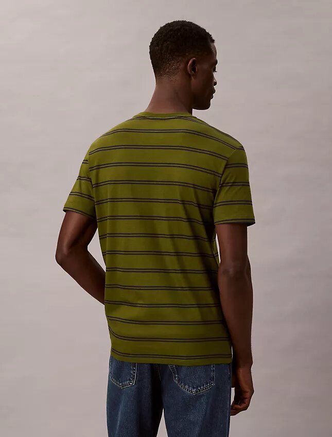 Liquid Touch Stripe Crewneck T-Shirt Liquid Touch Stripe Crewneck T-Shirt