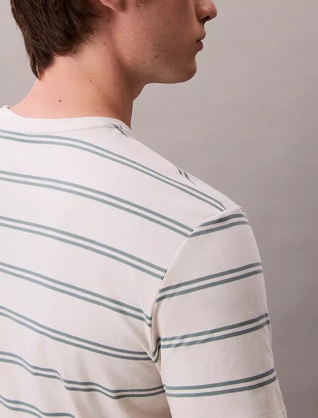 Liquid Touch Stripe Crewneck T-Shirt Liquid Touch Stripe Crewneck T-Shirt
