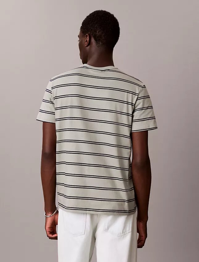 Liquid Touch Stripe Crewneck T-Shirt Liquid Touch Stripe Crewneck T-Shirt