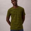 Liquid Touch Stripe Crewneck T-Shirt Liquid Touch Stripe Crewneck T-Shirt