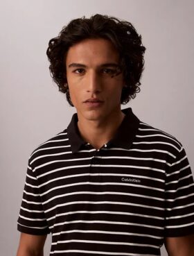 Liquid Touch Stripe Polo Shirt