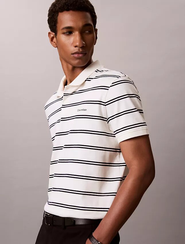Liquid Touch Stripe Polo Shirt Liquid Touch Stripe Polo Shirt