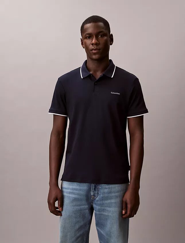 Liquid Touch Tipped Polo Shirt Liquid Touch Tipped Polo Shirt