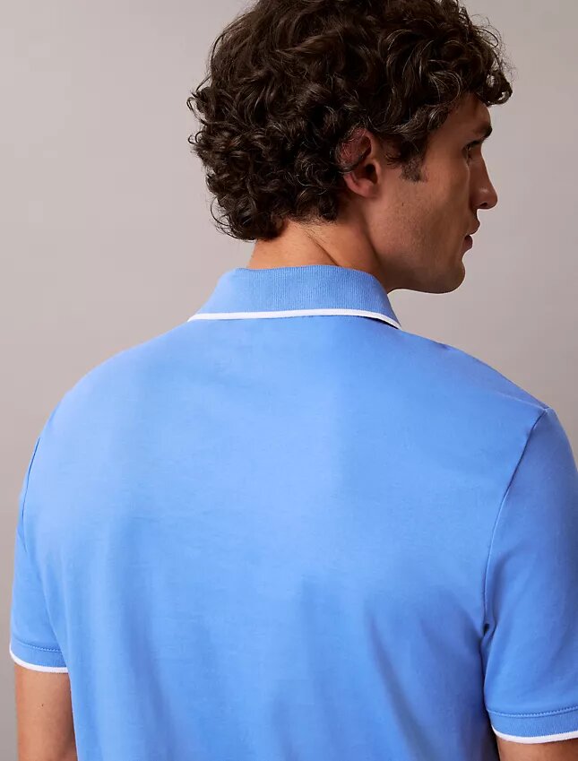 Liquid Touch Tipped Polo Shirt Liquid Touch Tipped Polo Shirt
