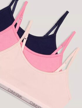 Logo Band Unlined 3-Pack Bralette