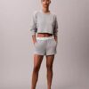 Logo Cotton Jersey Cropped Tee