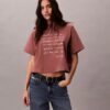 Logo Font Graphic Boxy T-Shirt