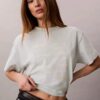 Logo Font Graphic Boxy T-Shirt