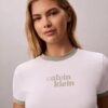 Logo Graphic Cropped Ringer T-Shirt Logo Graphic Cropped Ringer T-Shirt