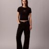 Logo Graphic Rib Slim T-Shirt