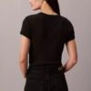 Logo Graphic Rib Slim T-Shirt