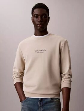 Logo Graphic Terry Crewneck Sweatshirt