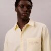 Logo Graphic Washed Oxford Button-Down Shirt