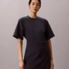 Logo Rib Interlock T-Shirt Dress Logo Rib Interlock T-Shirt Dress