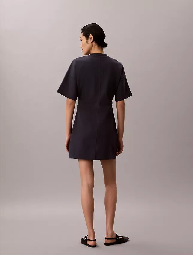Logo Rib Interlock T-Shirt Dress Logo Rib Interlock T-Shirt Dress