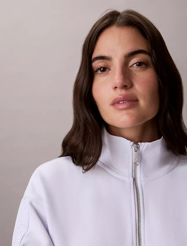 Logo Tape Full Zip Sweatshirt Logo Tape Full Zip Sweatshirt
