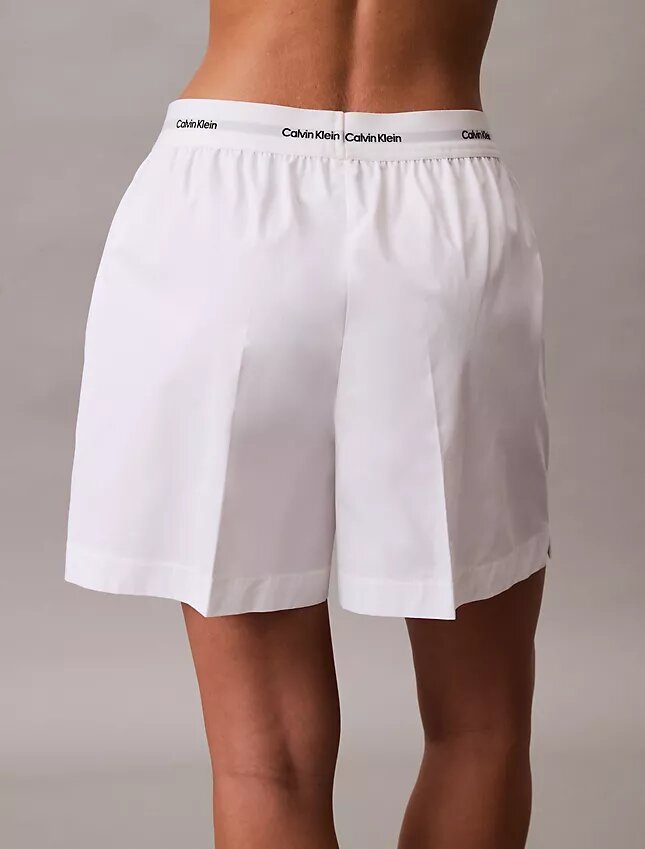 Logo Waistband Cotton Shorts Logo Waistband Cotton Shorts