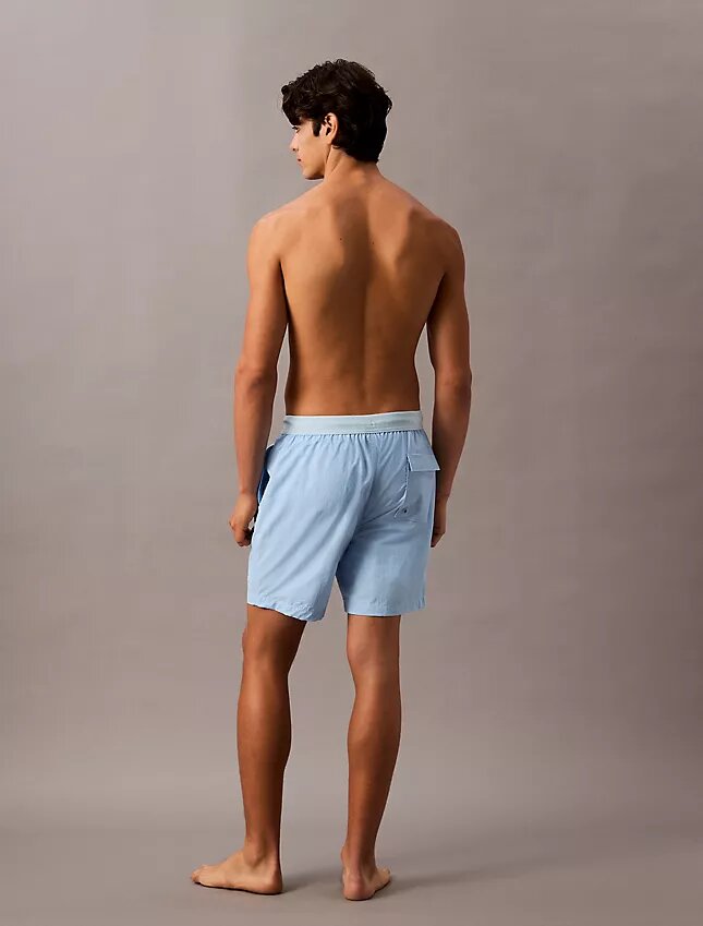 Logo Waistband Swim Shorts Logo Waistband Swim Shorts