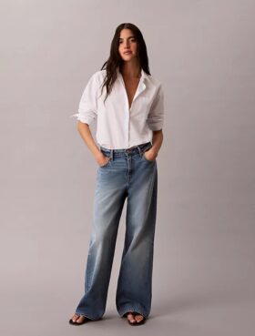 Low Rise Baggy Jeans