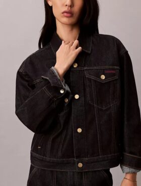 Lunar New Year Denim Trucker Jacket