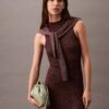 Lurex Midi Dress