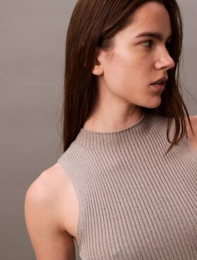 Lurex Midi Dress