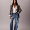 Lyocell Blend Wide Leg Jeans Lyocell Blend Wide Leg Jeans