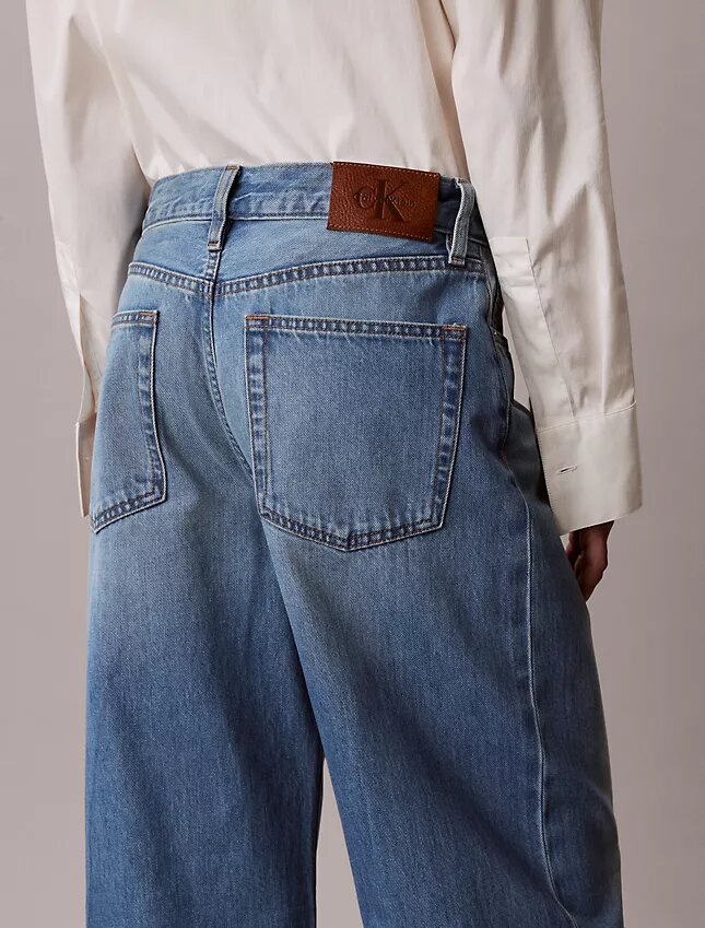 Lyocell Blend Wide Leg Jeans Lyocell Blend Wide Leg Jeans