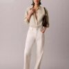 Lyocell Roll Tab Button-Down Shirt