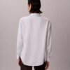 Lyocell Roll Tab Button-Down Shirt