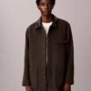 Melton Wool Blend Car Coat Melton Wool Blend Car Coat