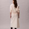 Merino Wool Midi Skirt