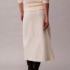 Merino Wool Midi Skirt