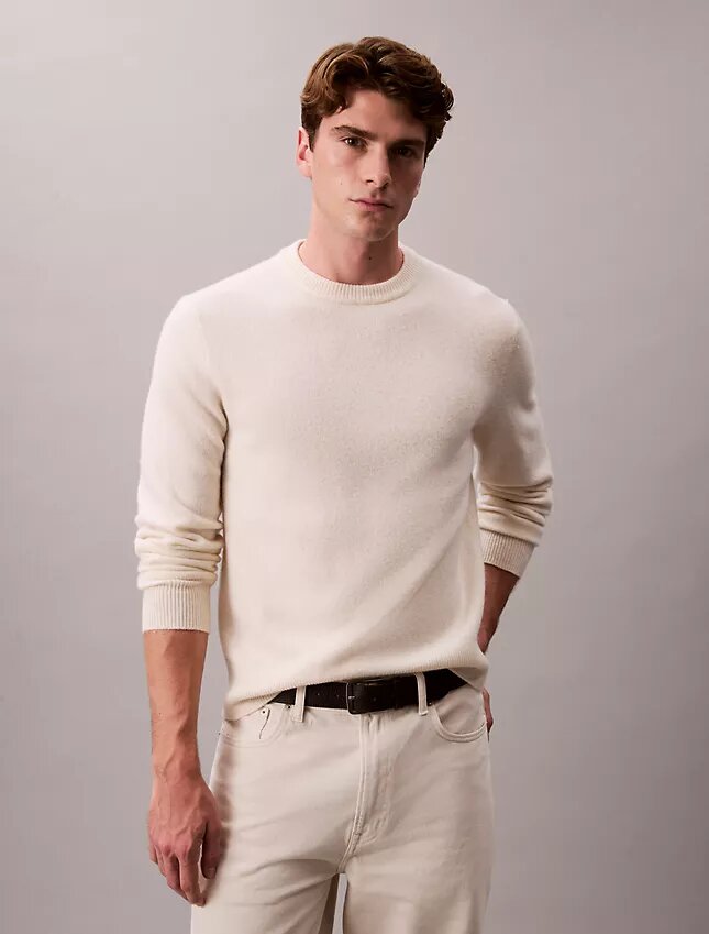 Merino Wool Relaxed Sweater Merino Wool Relaxed Sweater