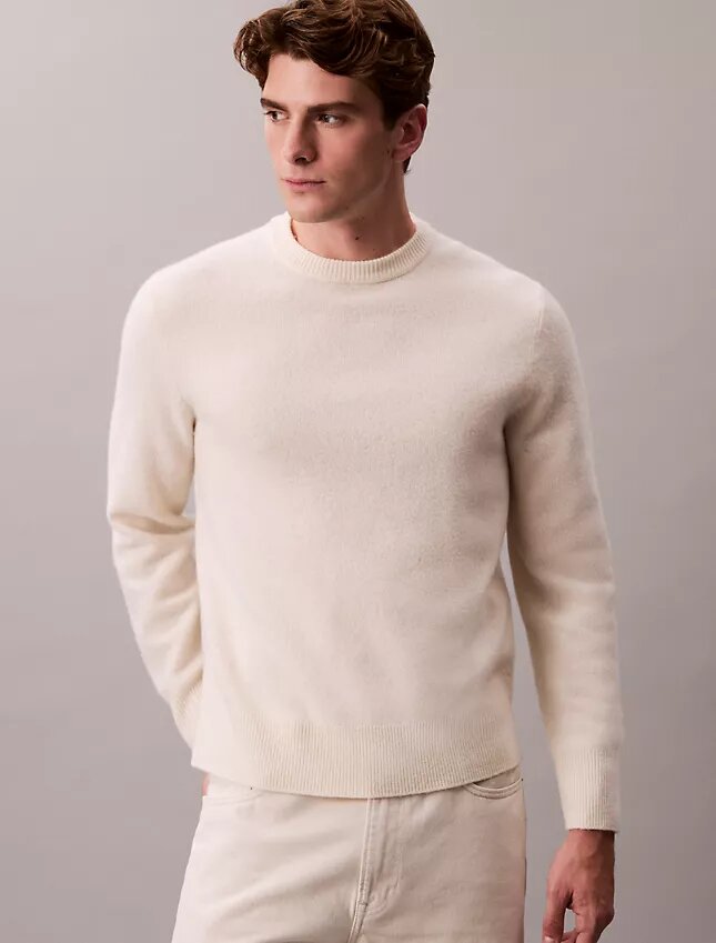 Merino Wool Relaxed Sweater Merino Wool Relaxed Sweater