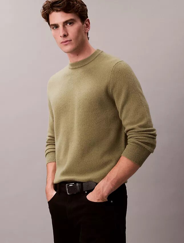 Merino Wool Relaxed Sweater Merino Wool Relaxed Sweater