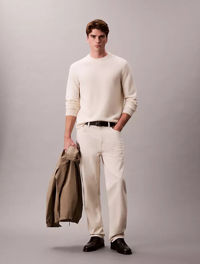 Merino Wool Relaxed Sweater Merino Wool Relaxed Sweater